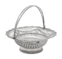 An Irish Silver Basket
