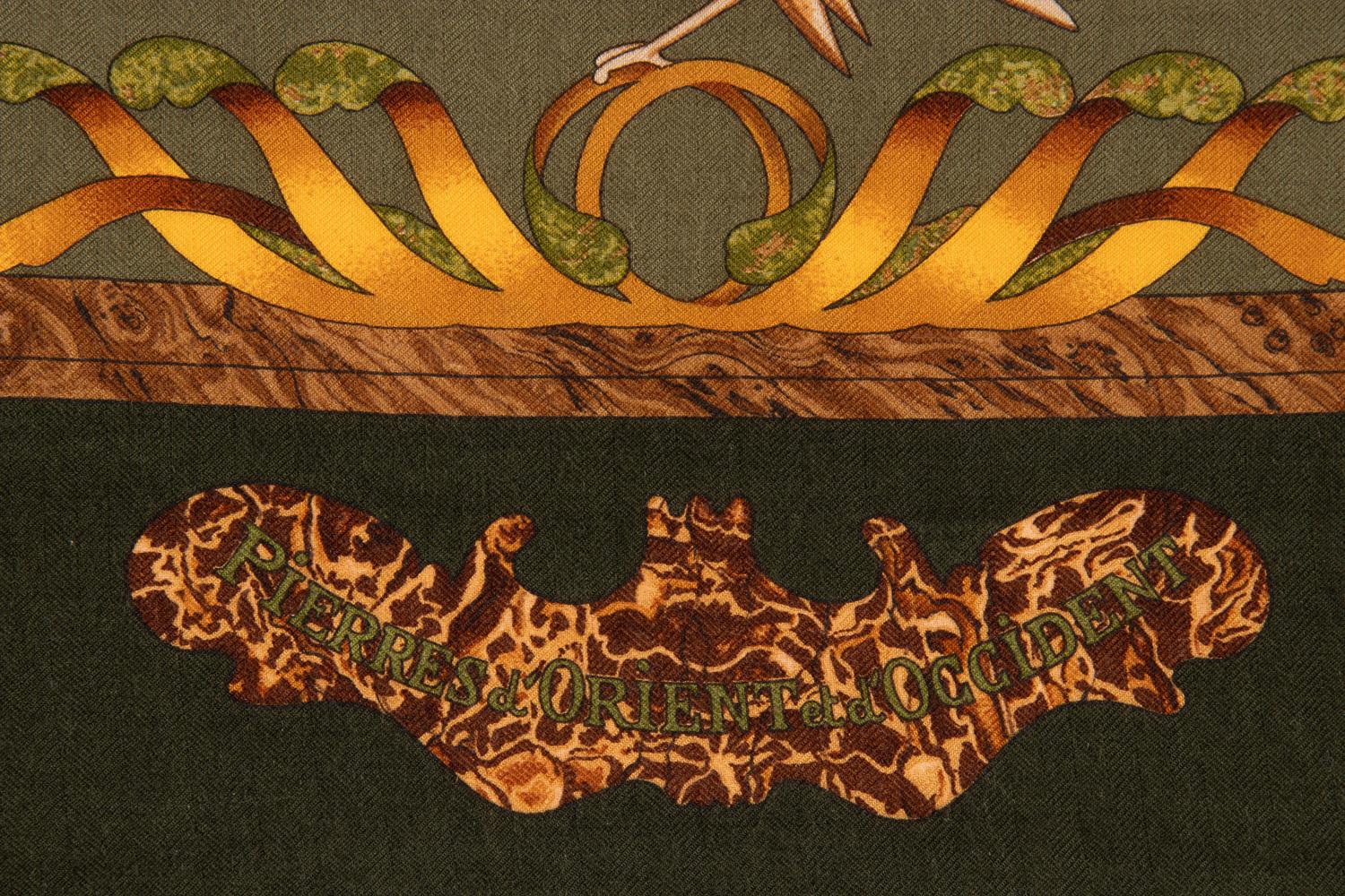 Hermès 140cm Cashmere/Silk Scarf