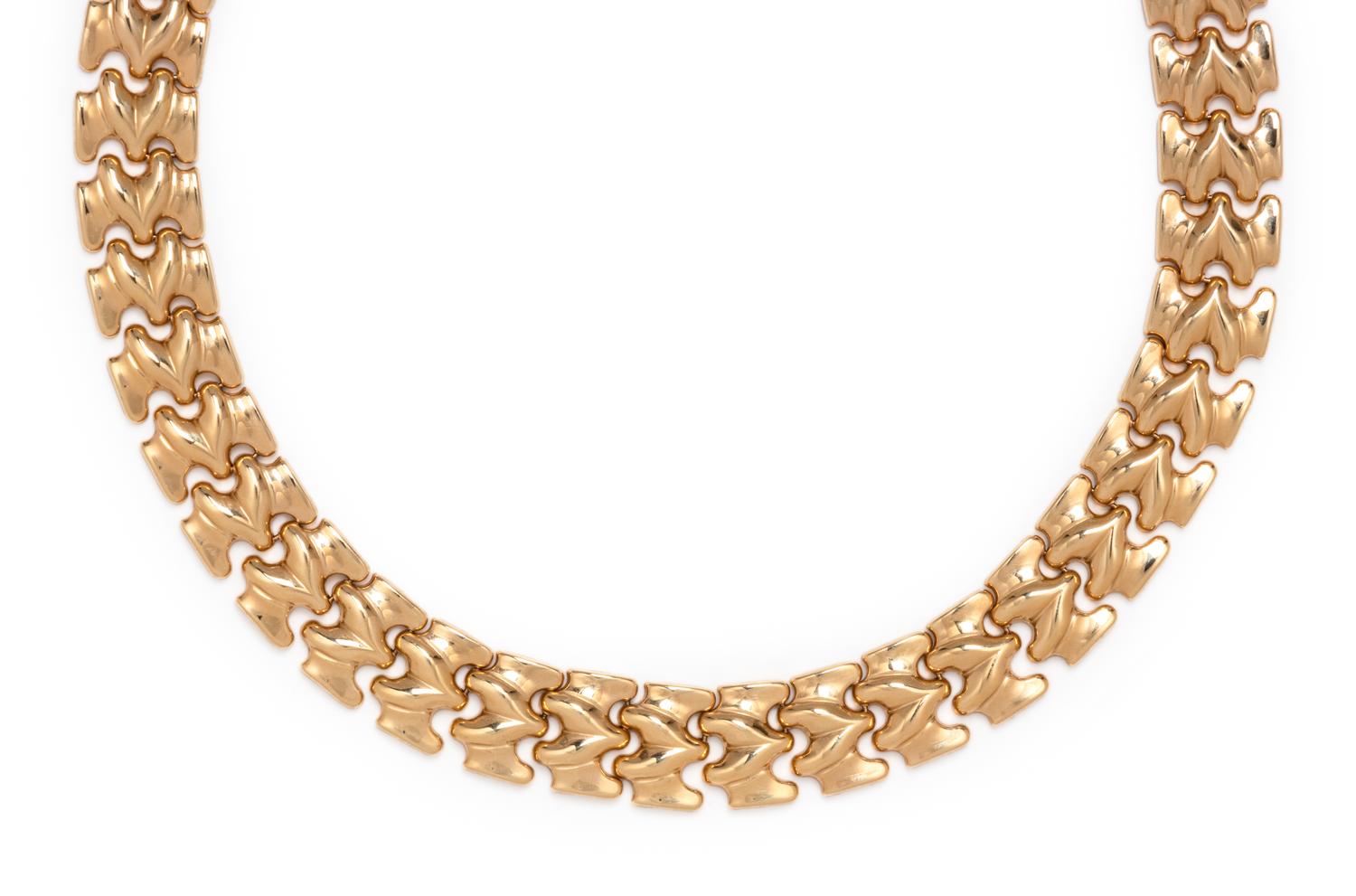 YELLOW GOLD NECKLACE