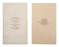 [CLAY, Henry (1777-1852) & WEBSTER, Daniel (1782-1852)]. Group of CDVs featuring the Whig statesmen.