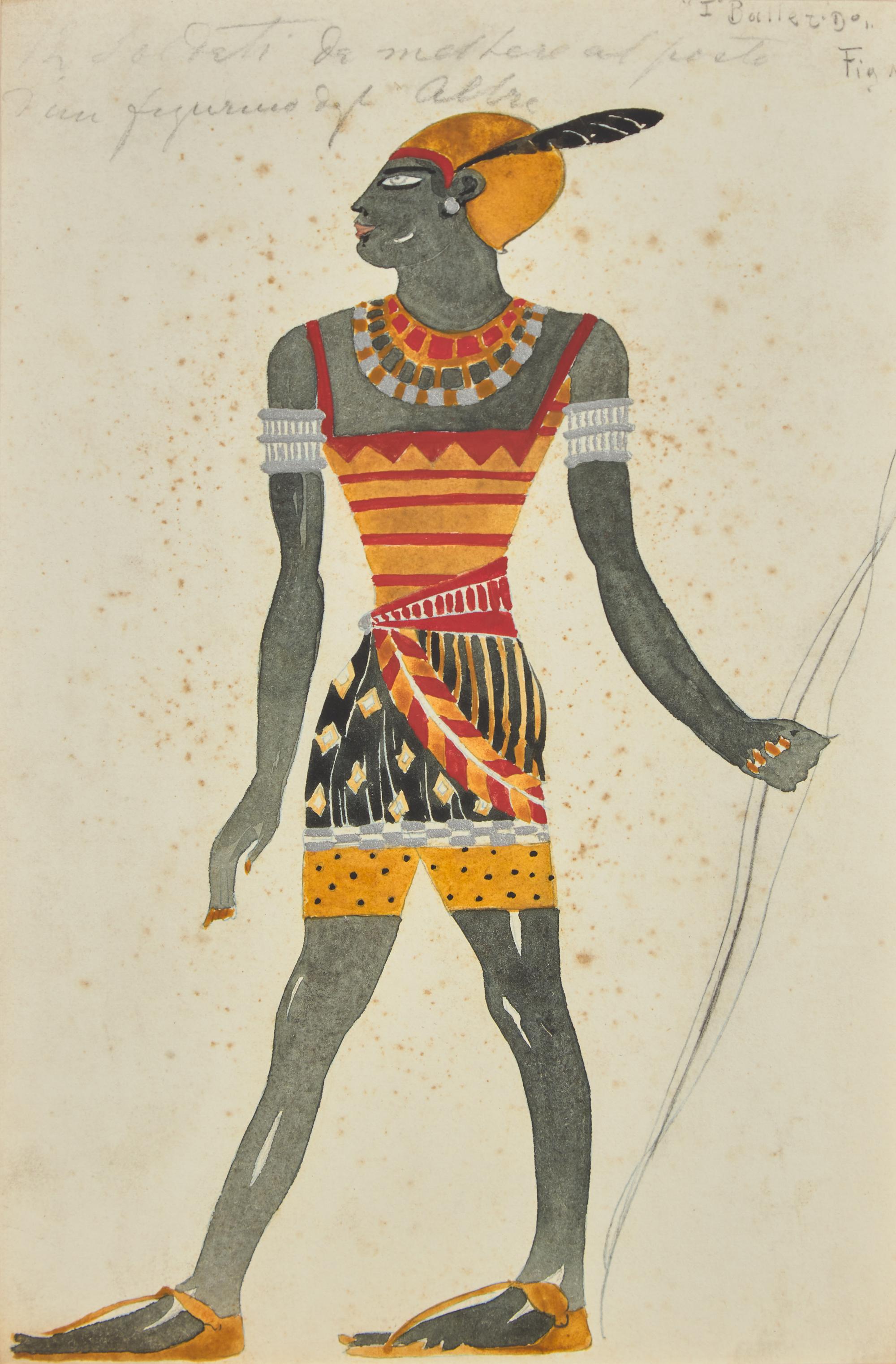 Costume Design for Premier Danseur in 'Ammoun'