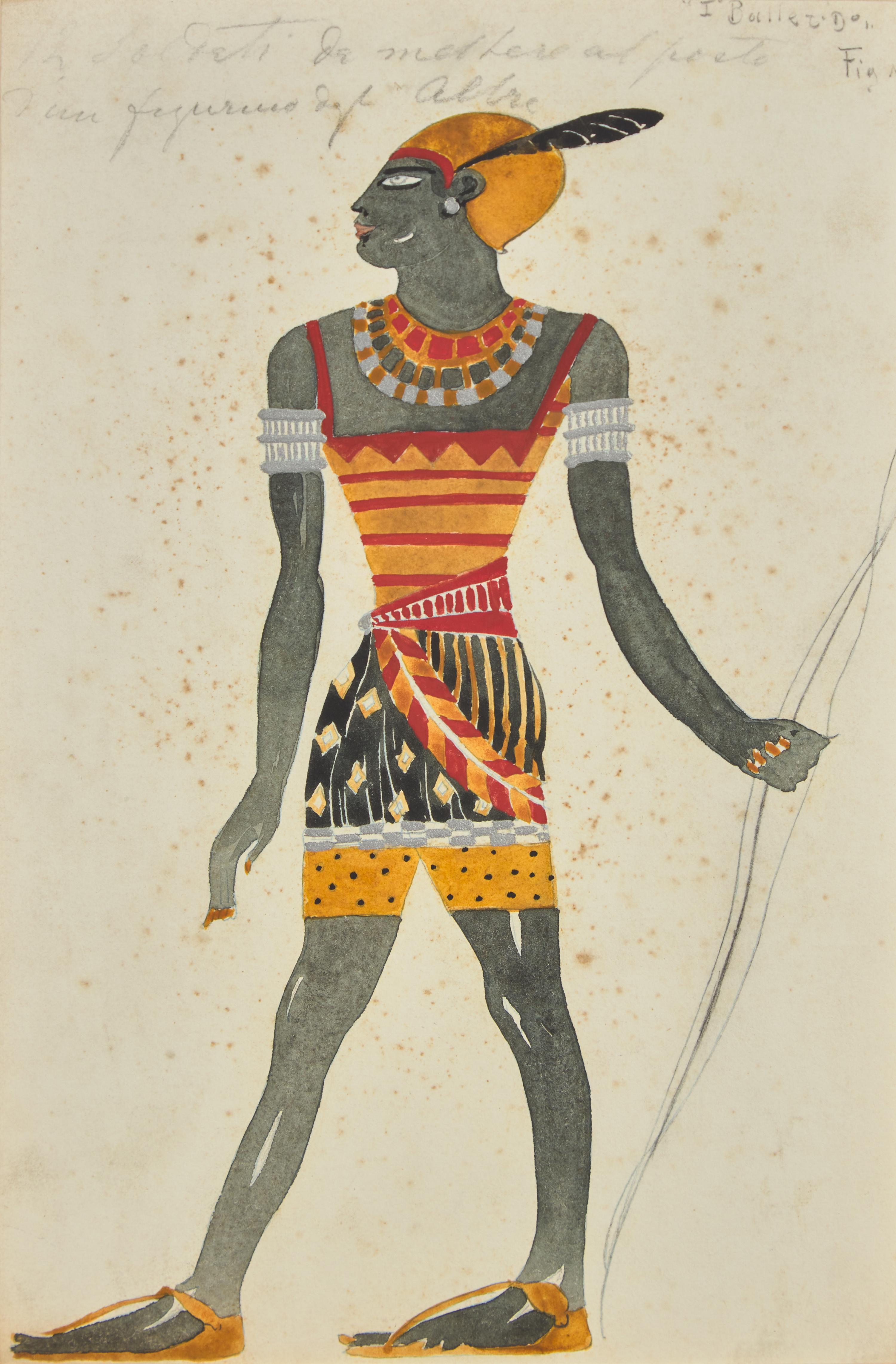 Costume Design for Premier Danseur in 'Ammoun'