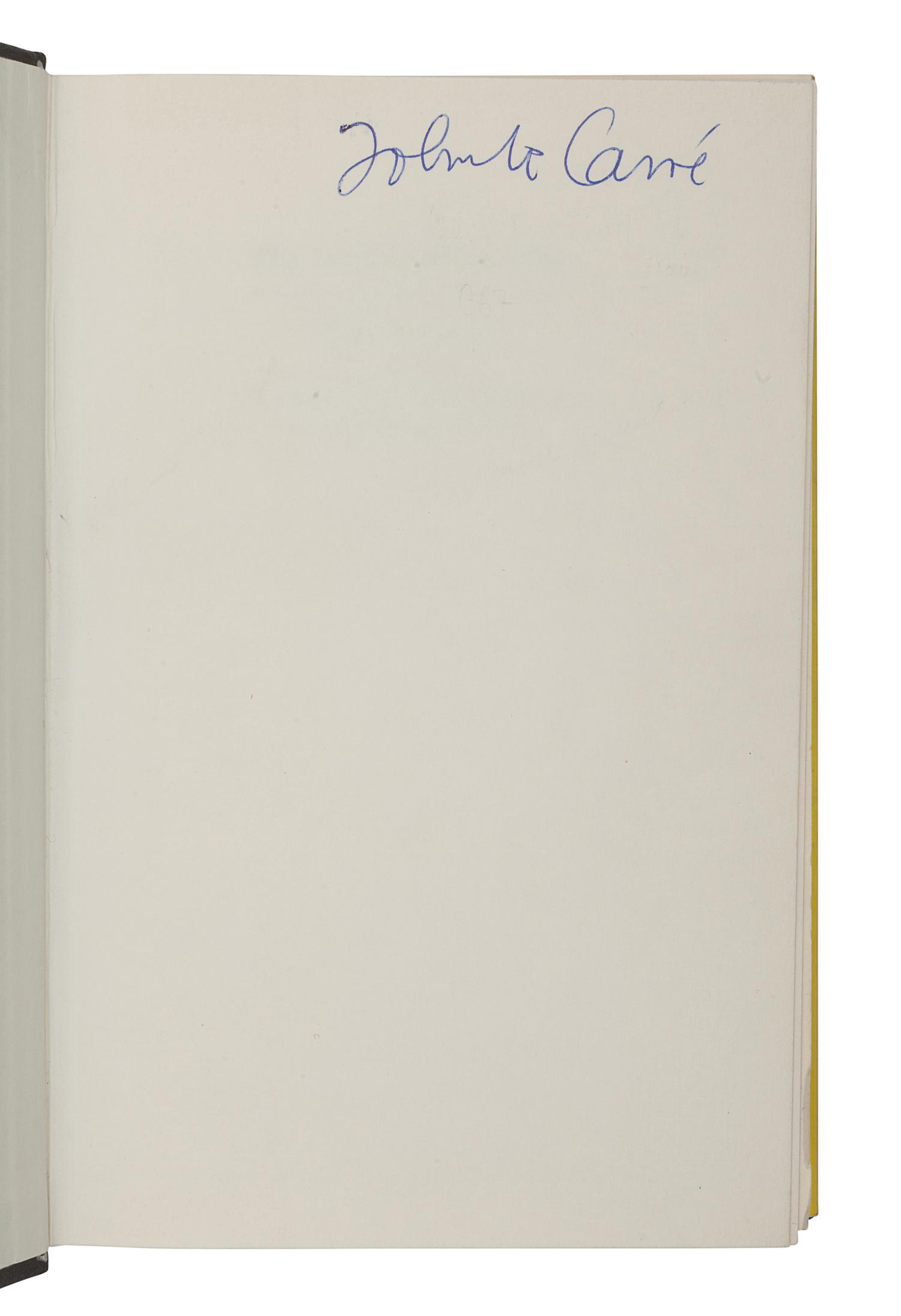 LE CARRE, John (b. 1931). A group of 3 works, comprising: