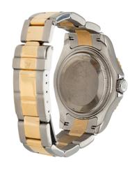 ROLEX, REF. 168623 STAINLESS STEEL AND 18K YELLOW GOLD 'YACHTMASTER' WATCH