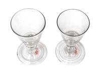 A Pair of Early American Glass Cordials