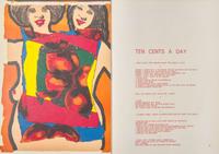 [Art] [Warhol, Andy, and Roy Lichtenstein, and Robert Rauschenberg, et al.] Ting, Walasse. One Cent Life