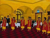 Hinson C. Cole, (American, 1910-1992), Cantina, Oaxaca, 1981