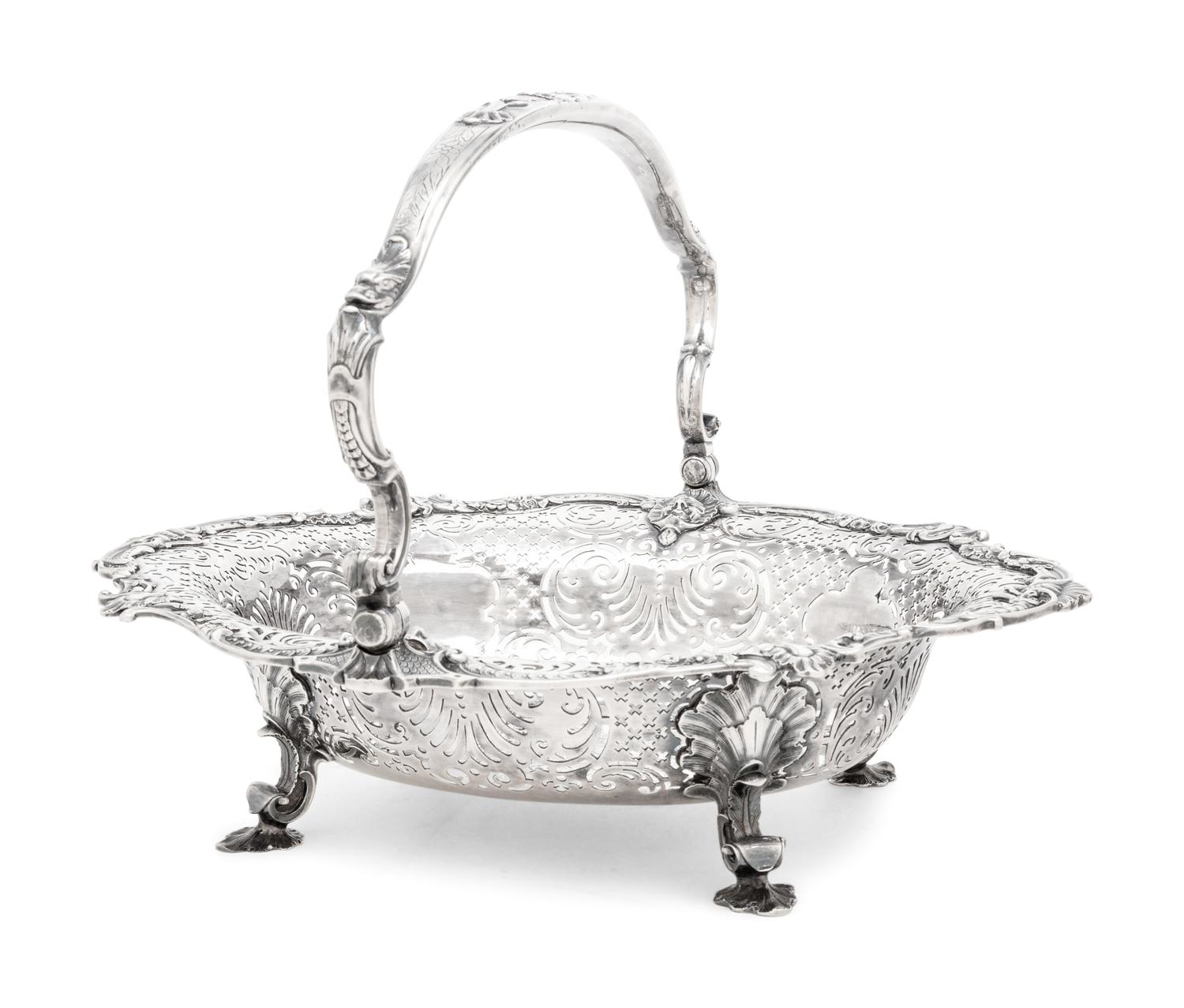 A George II Silver Basket