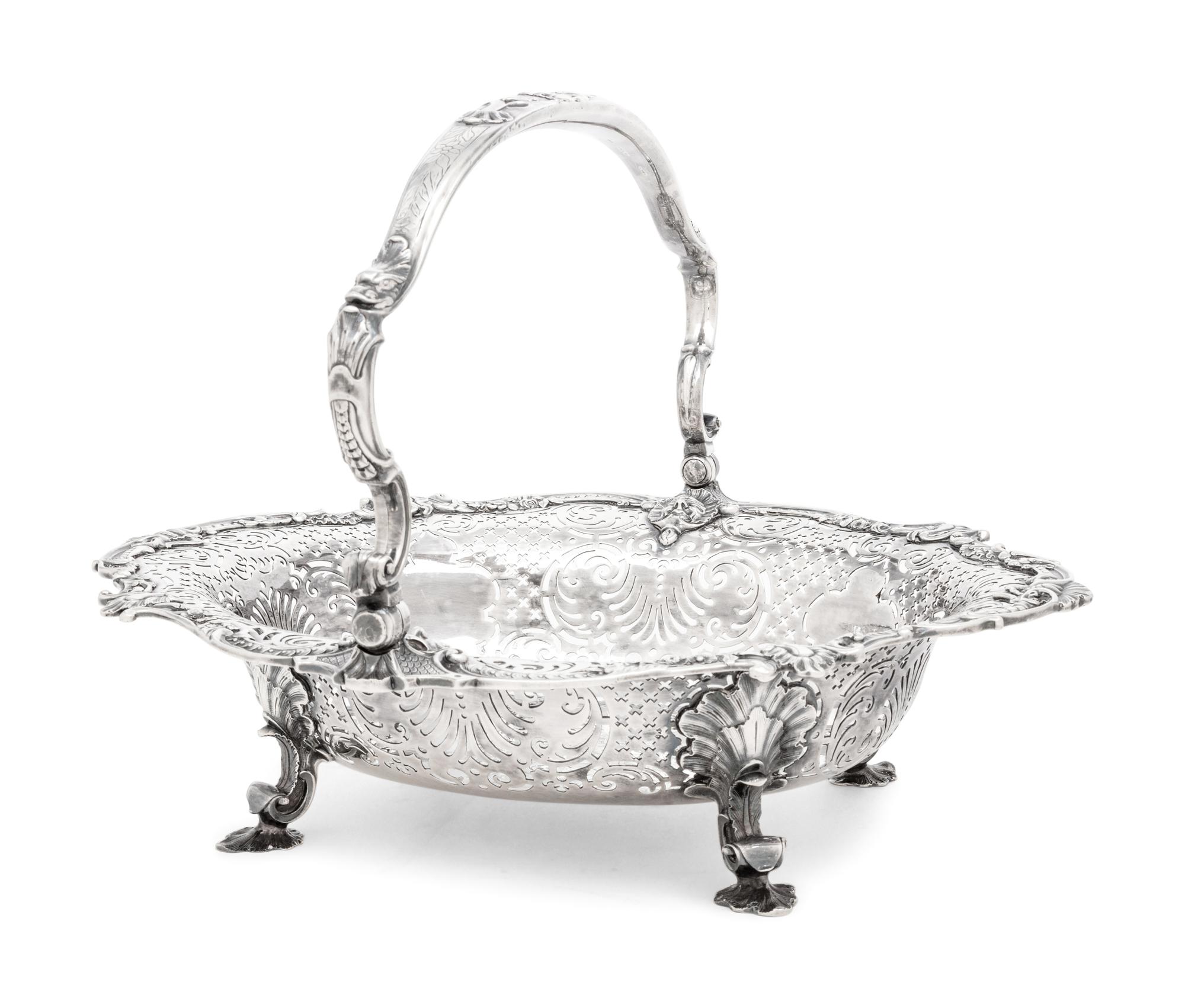 A George II Silver Basket
