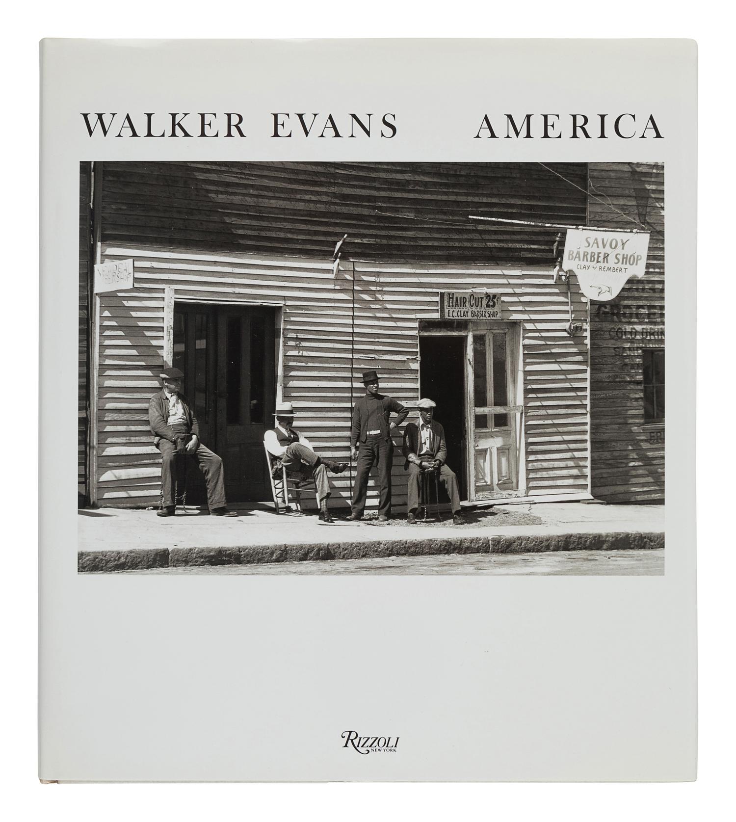 [EVANS, Walker (1903-1975)]. BRIX, Michael and Brigit Mayer, editor. Walker Evans: America. New York: Rizzoli International, 1991.
