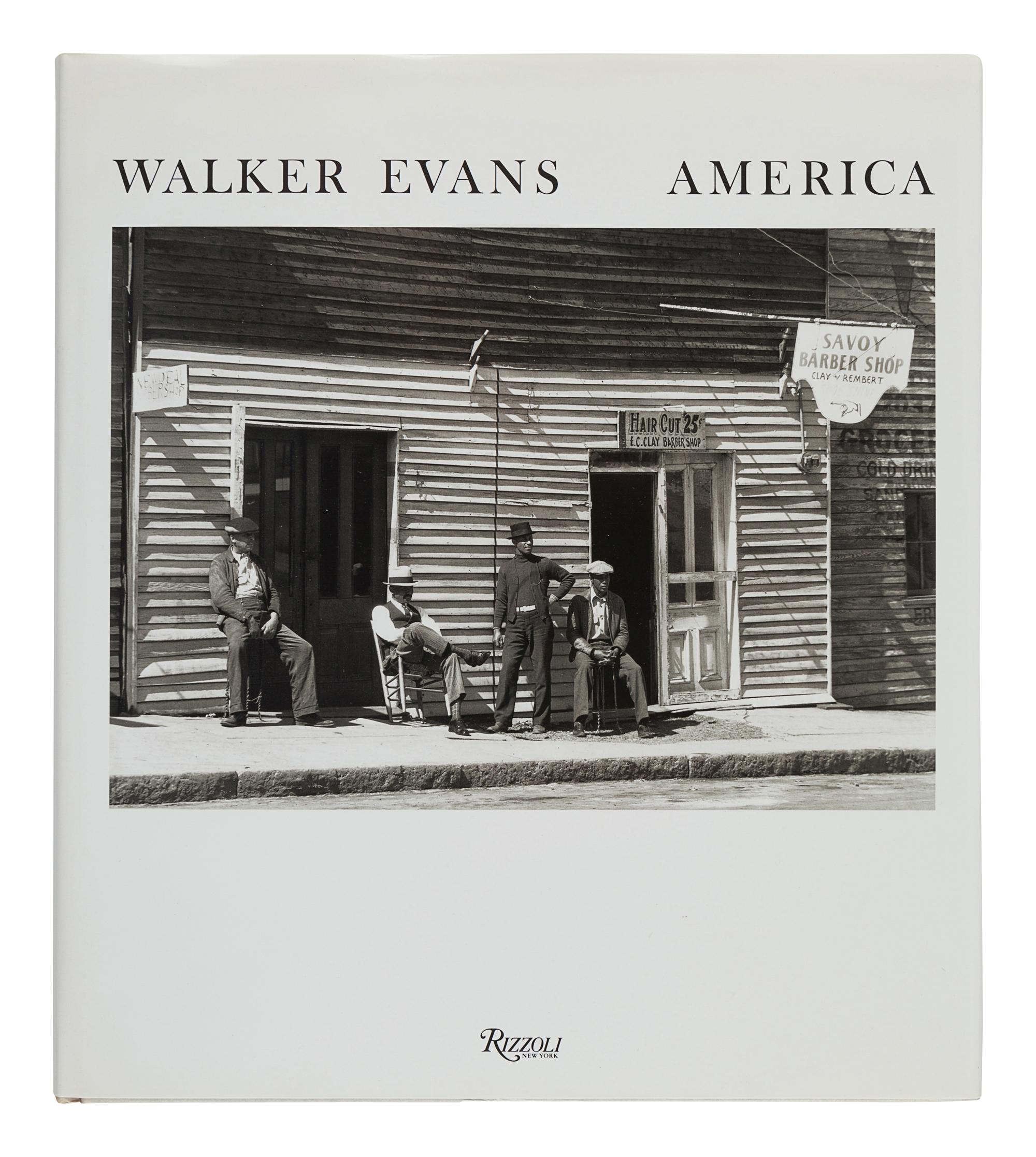 [EVANS, Walker (1903-1975)]. BRIX, Michael and Brigit Mayer, editor. Walker Evans: America. New York: Rizzoli International, 1991.