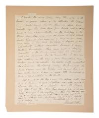 WASHBURNE, Elihu B. (1816-1887). Autograph letter signed ("E.B. Washburne") to President U.S. Grant, as Minister to France. Carlsbad, Bohemia, 24 July 1871.