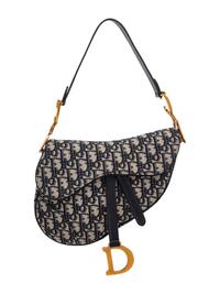 CHRISTIAN DIOR SADDLE BAG IN OBLIQUE CANVAS