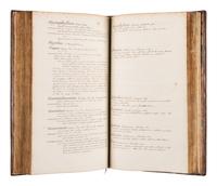 [MANUSCRIPT - BOTANICAL] -- [VAILLANT, Sébastien (1662-1759)]. MÉRAT, Laurent Germain (1712-1790). "Botanicum parisiense, operis majoris prodituri prodromus." [France]: n.p., n.d.