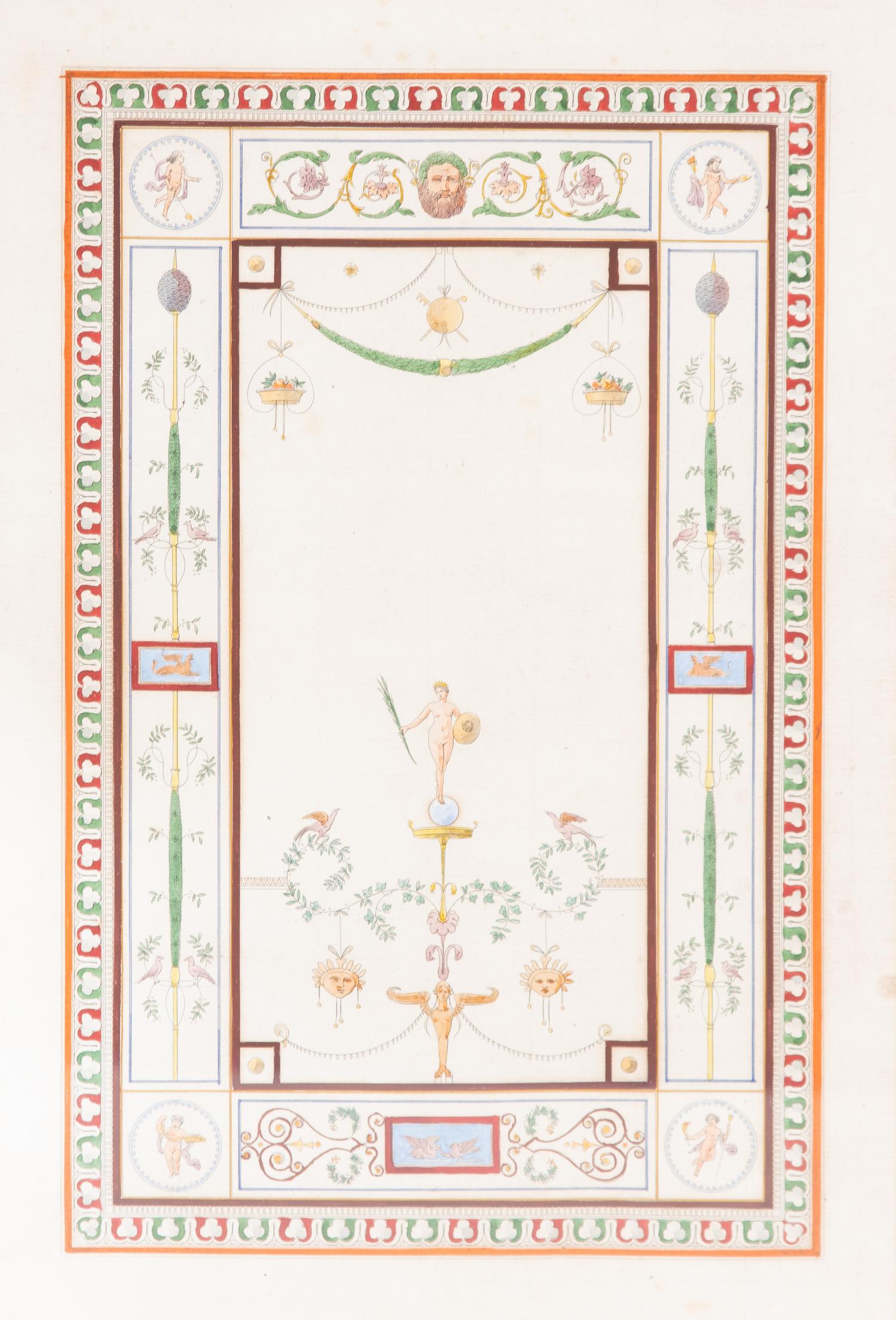 A Collection of Hand-Colored Engravings by Jules Frederic Bouchet Framed 20 3/4 x 16 3/4 inches. — (French, 1799-1860)