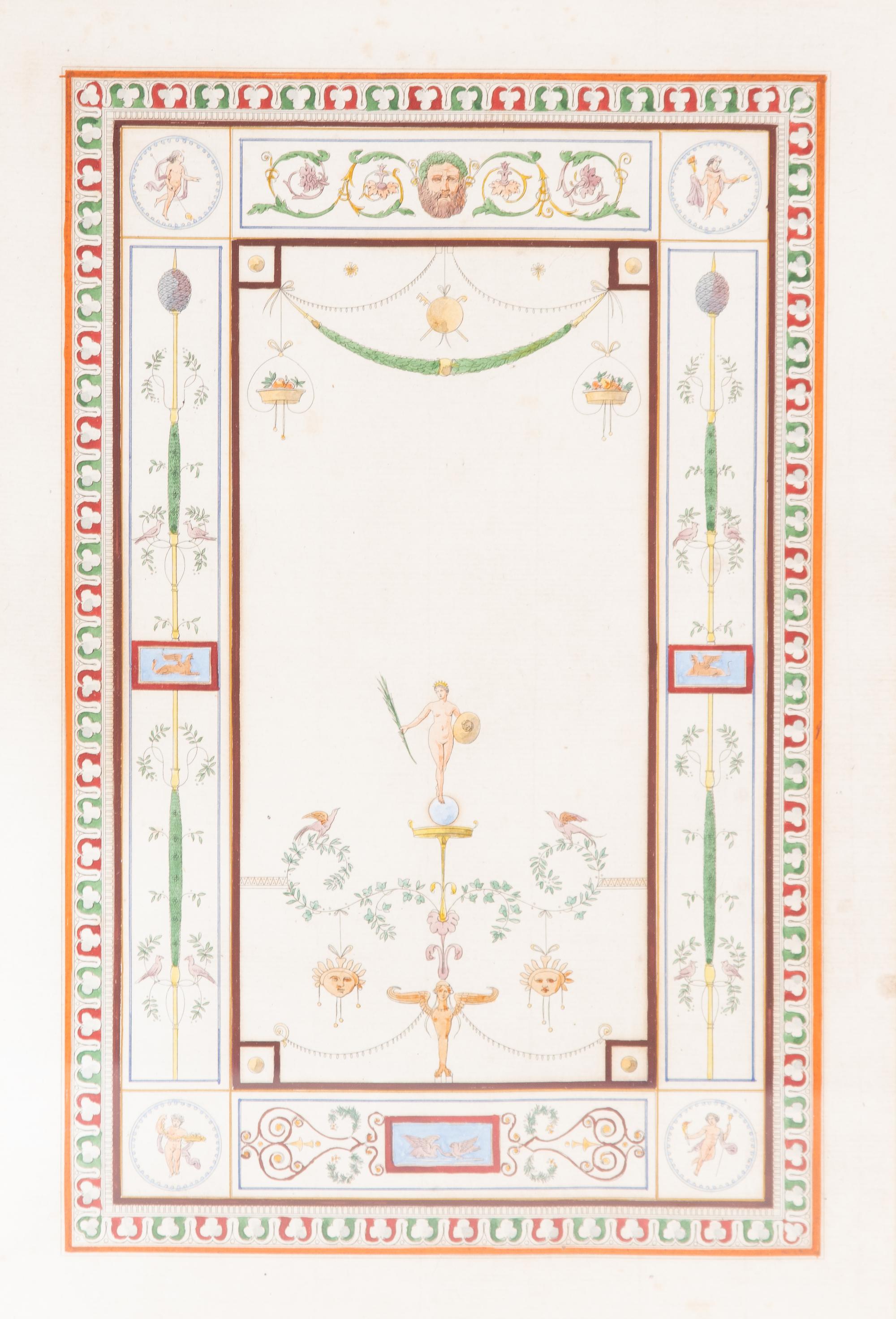 A Collection of Hand-Colored Engravings by Jules Frederic Bouchet Framed 20 3/4 x 16 3/4 inches. — (French, 1799-1860)