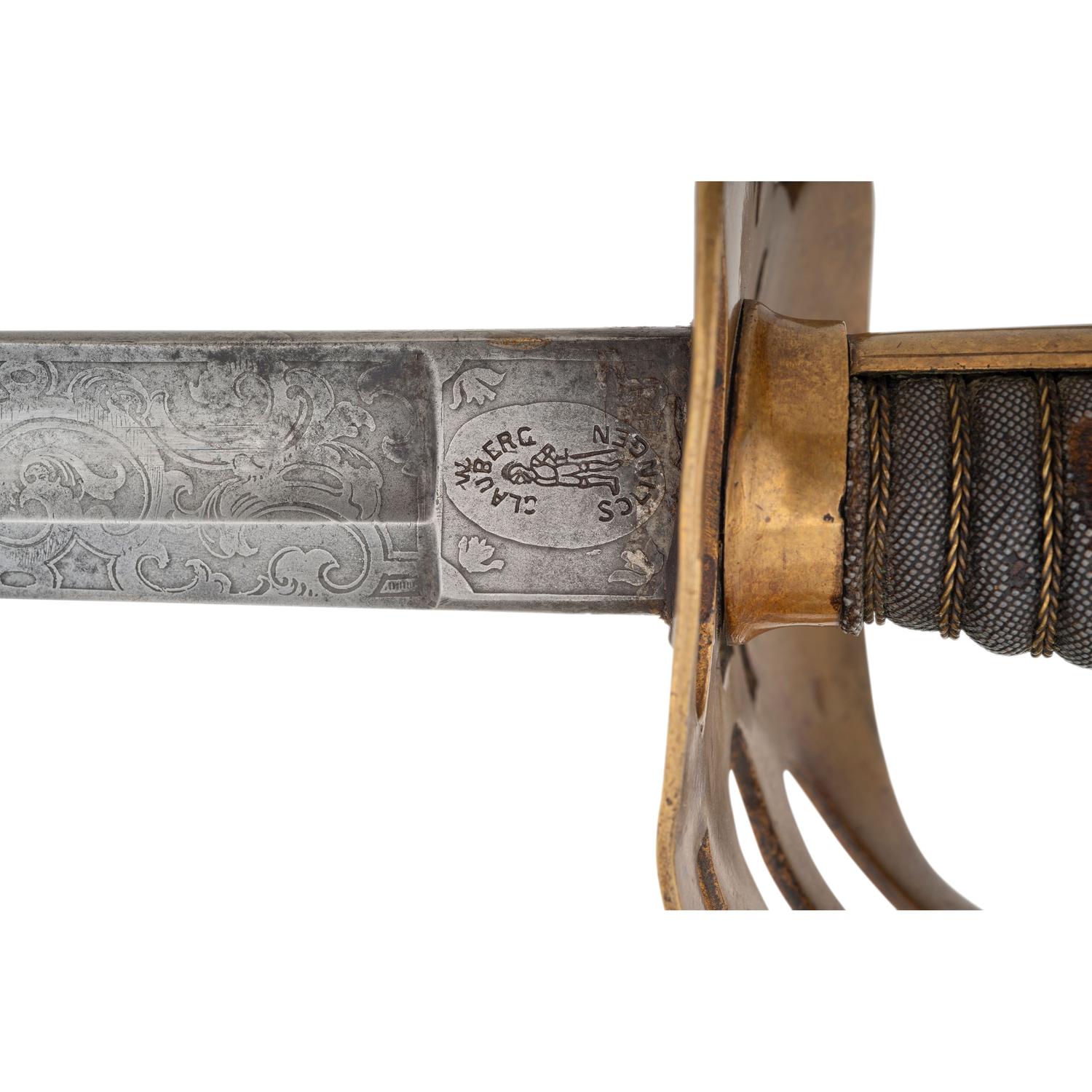Schuyler, Hartley & Graham Retailed Clauberg Non-Regulation Staff & Field Officer's Sword of Capt. John Strowbridge - 158th NY Inf.