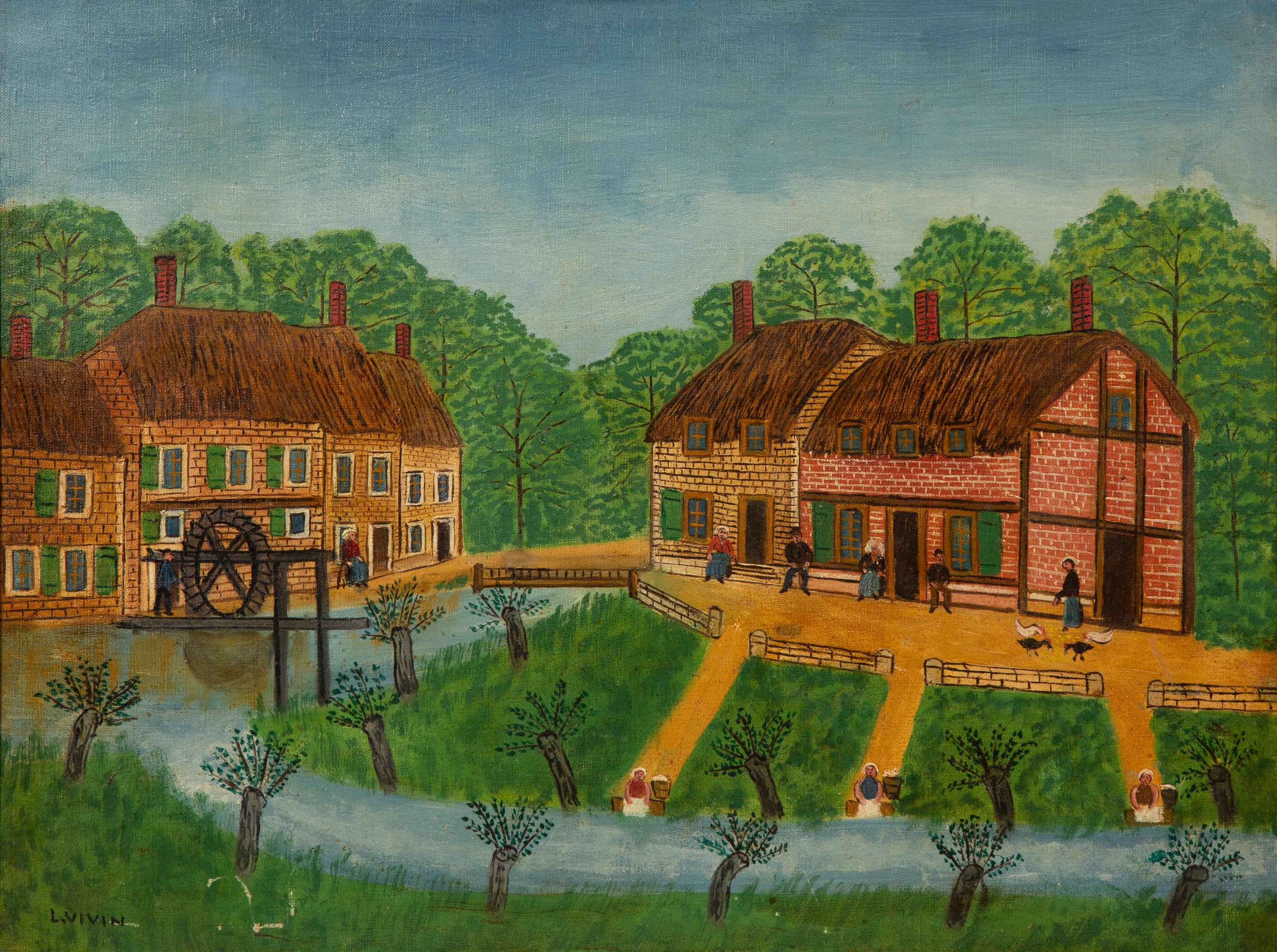 Le moulin à eau
