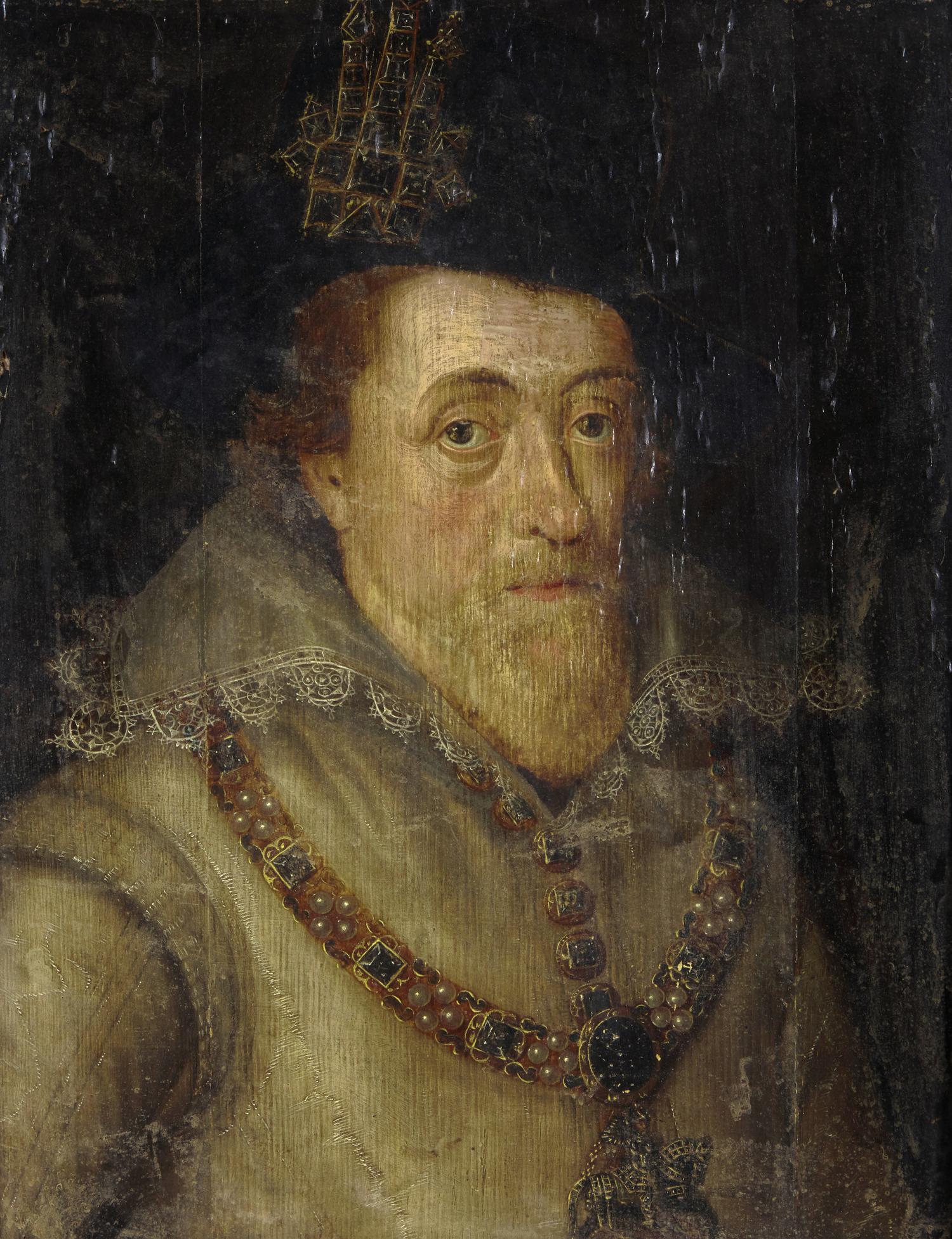 Portrait of James I