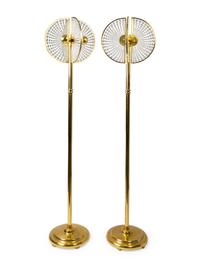 A Pair of Art Deco Floor Lamps