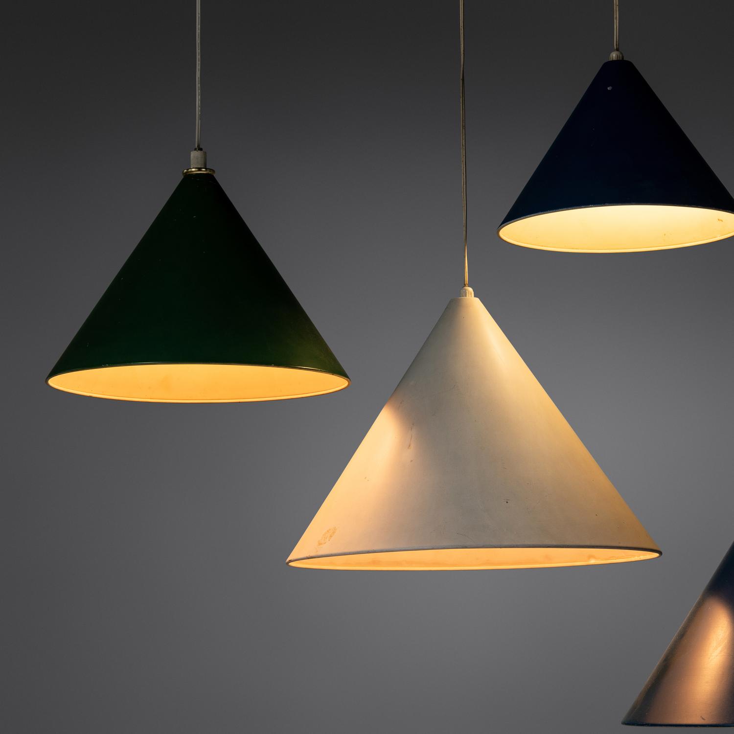 Four Billiard pendant lamps