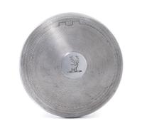 A Victorian Silver Box, Frederick Wright for Percy Edwards, London, 1898, of circular form with a hidden hinge lid, the exterior with e