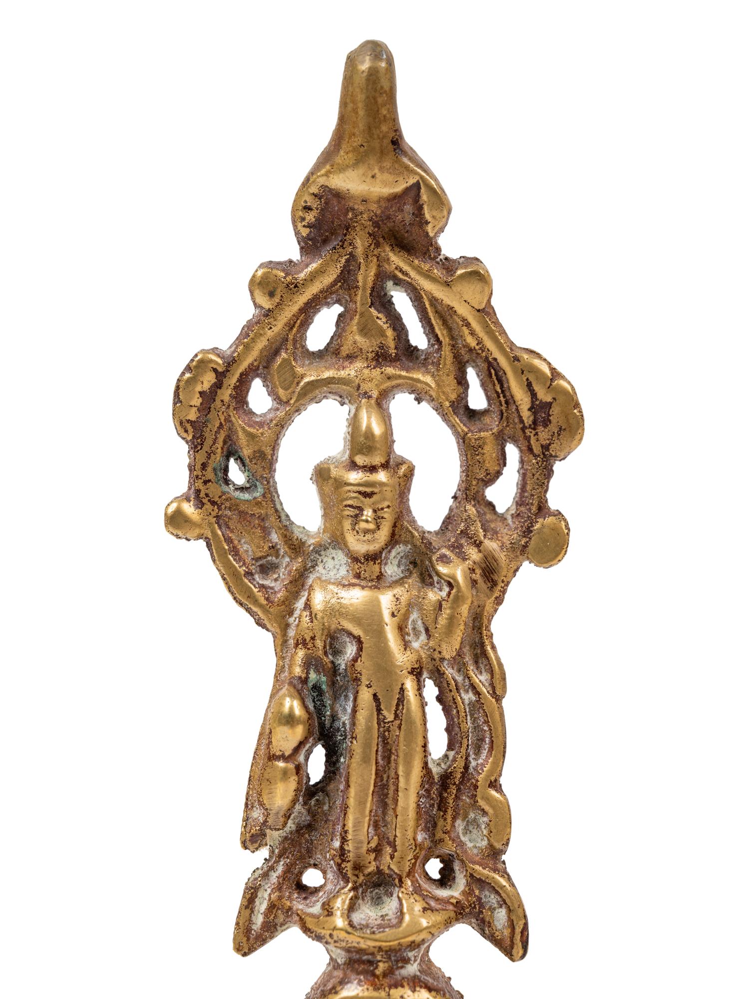 A Chinese Gilt Bronze Figure of a Standing Bodhisattva