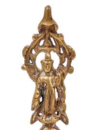 A Chinese Gilt Bronze Figure of a Standing Bodhisattva