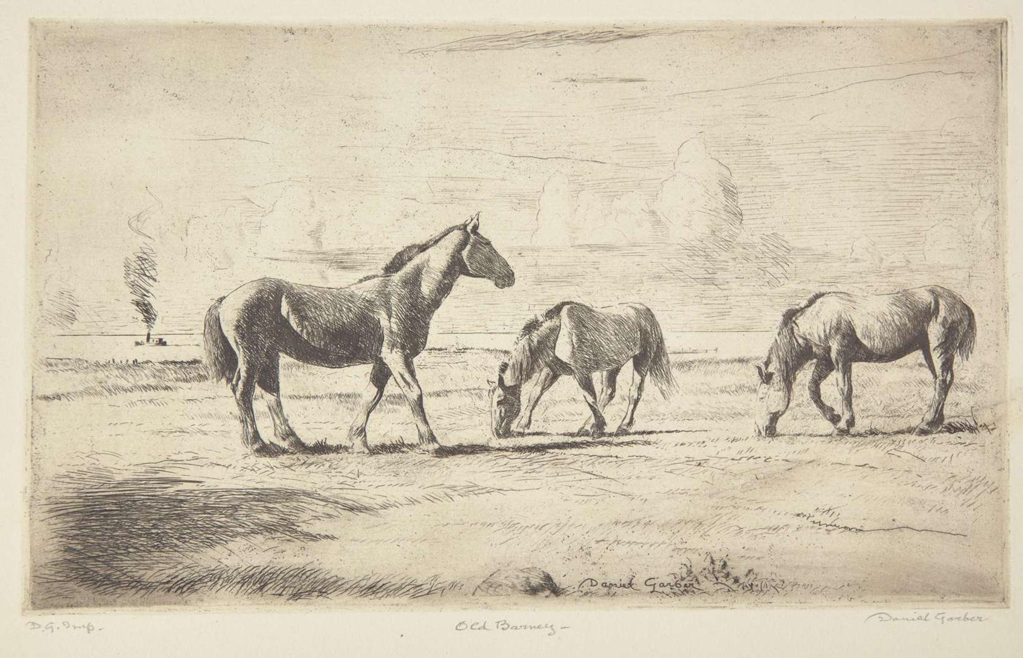 Daniel Garber (American, 1880–1958) - Old Barney