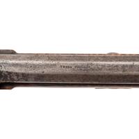 German Silver Mounted Tryon Half Stock Percussion Rifle
