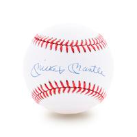 A Mickey Mantle Single Signed Baseball (PSA)