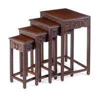 A Set of Four Nesting Tables