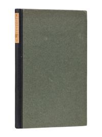 [WESTGATE PRESS]. ANDERSON, Sherwood. Nearer the Grass Roots. San Francisco: The Westgate Press, 1929.