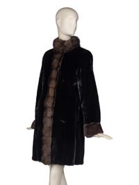 Gorski Mink Jacket with Sable Trim