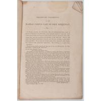 Very Rare 1861 New Orleans Imprint, Opinion of Chief Justice Taney in the Case of Ex Parte John Merryman