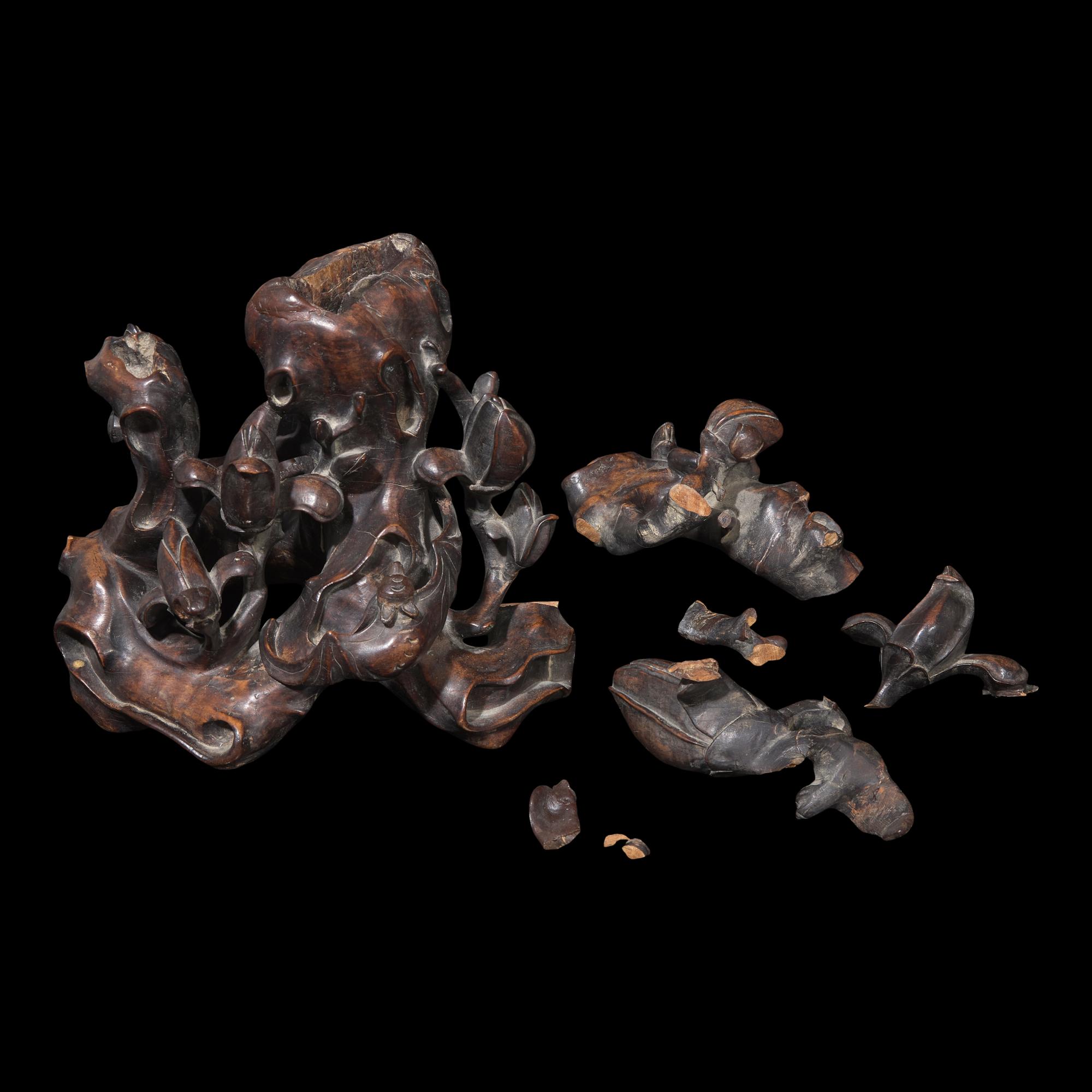 A Chinese Scholar’s Rock, Late 18th Century or Later 清中期或更晚 賞石一座