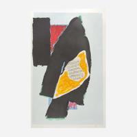 Robert Motherwell (American, 1915-1991) Black for Mozart