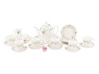 A Royal Worcester Arcadia Porcelain Tea Service