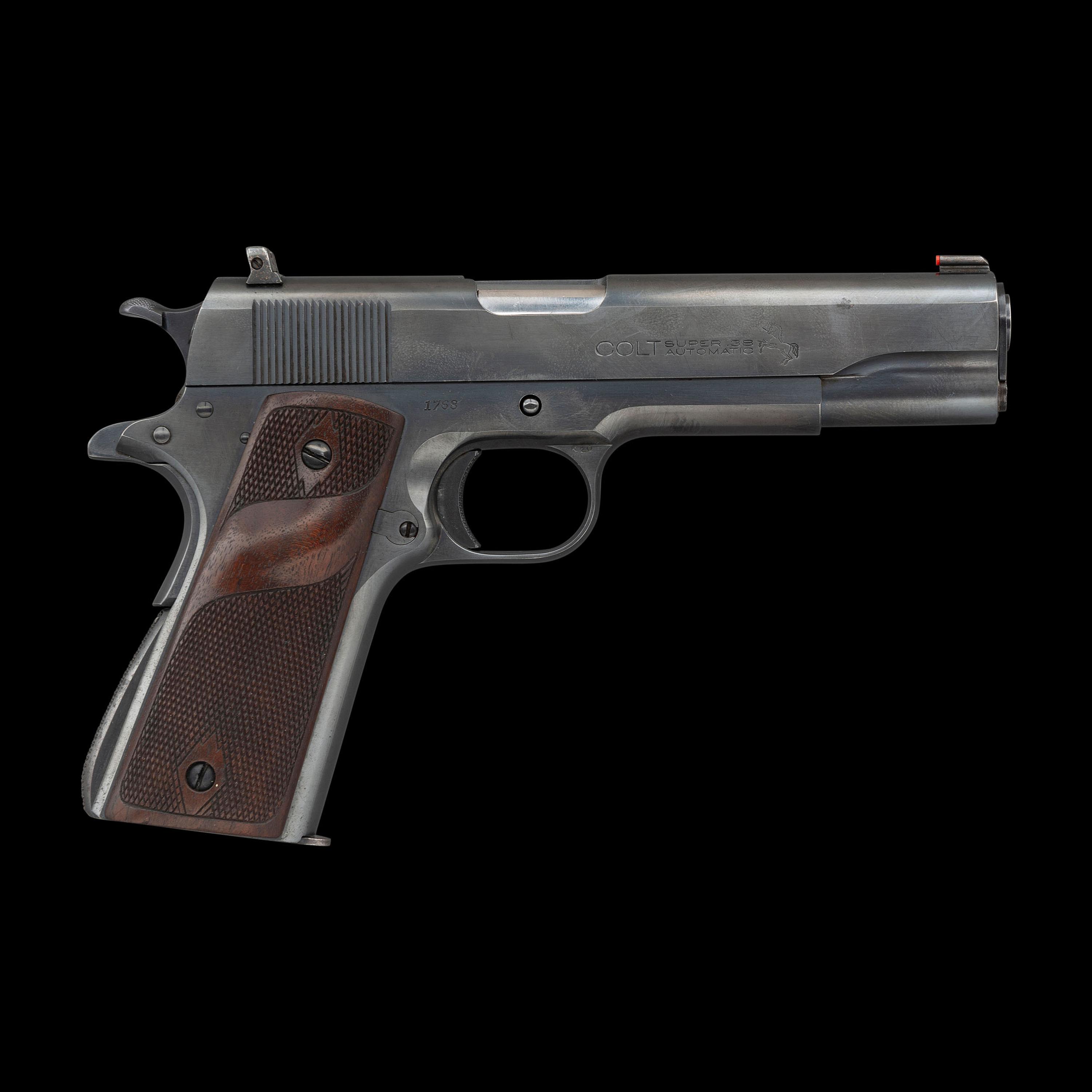 **First Year Production Pre-War Colt Super 38 Pistol in French Fit Case
