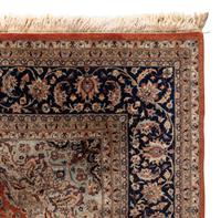 A Tabriz Wool and Silk Rug