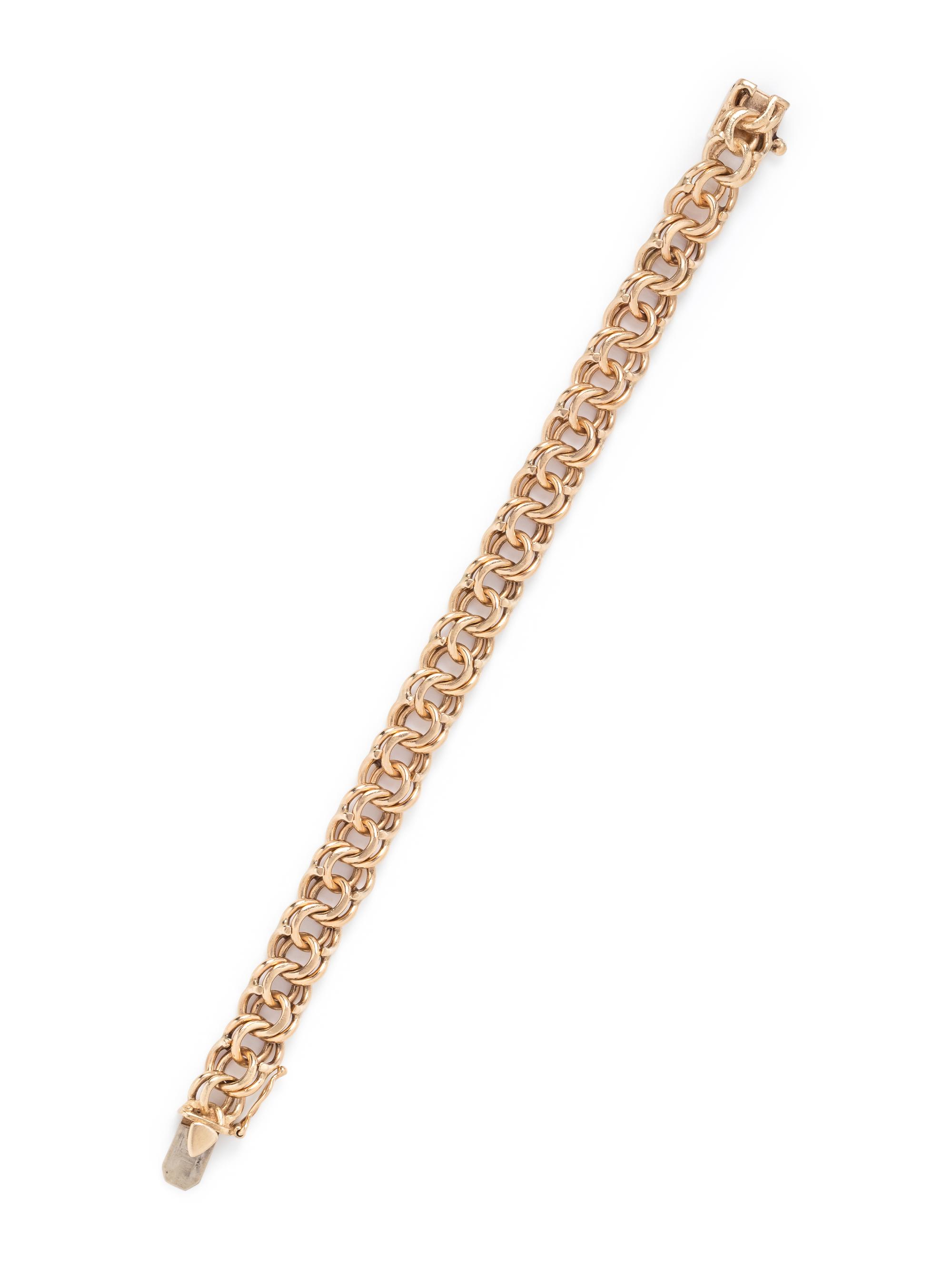 YELLOW GOLD BRACELET