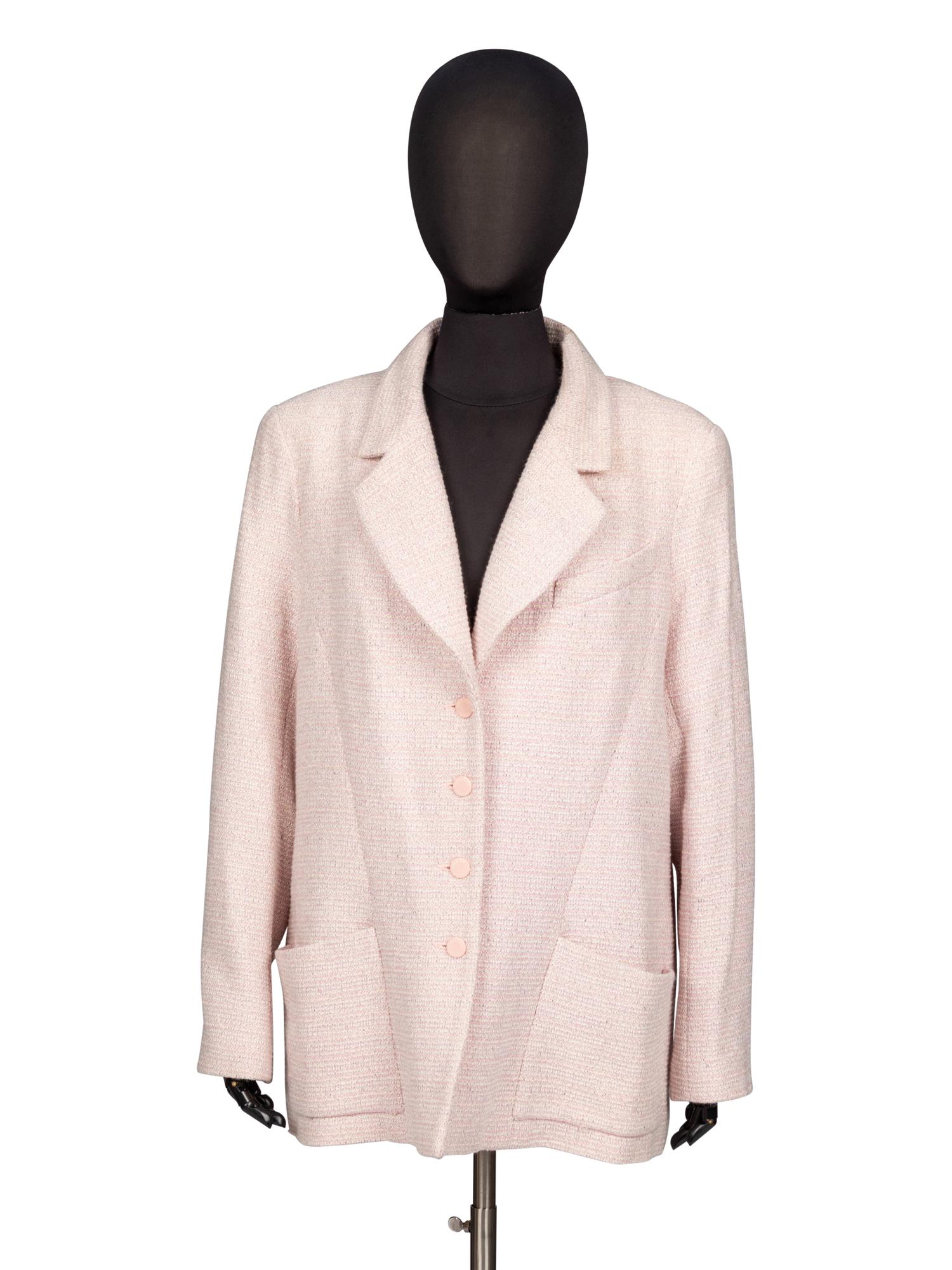Chanel, Pale Pink Tweed Blazer
