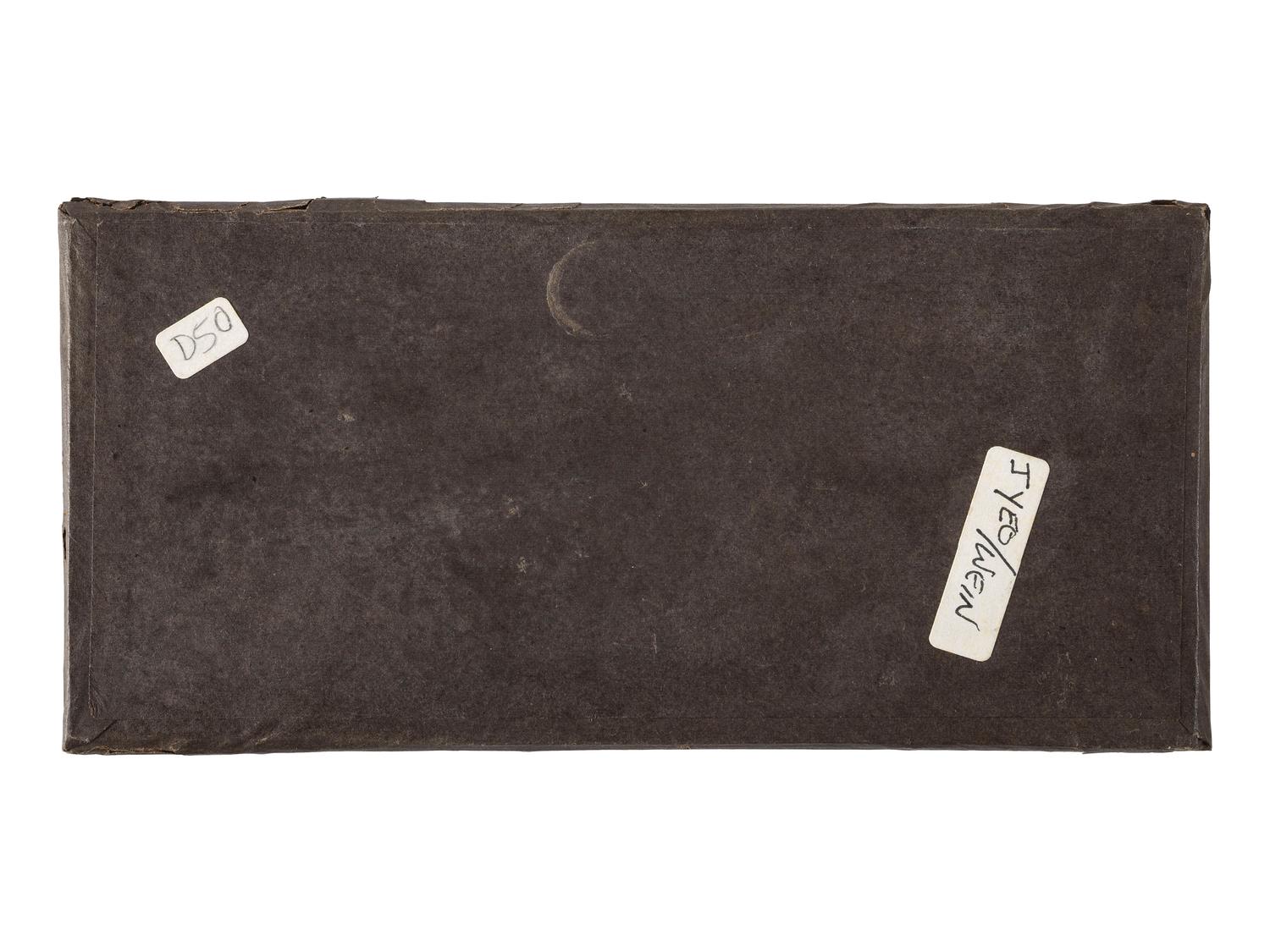 [EARLY PHOTOGRAPHY]. Hand-tinted stereodaguerreotype featuring a nude woman.