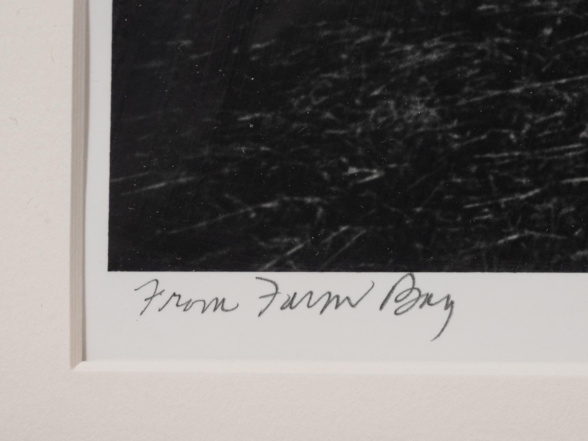 A group of five photographs from the Farm Families Project