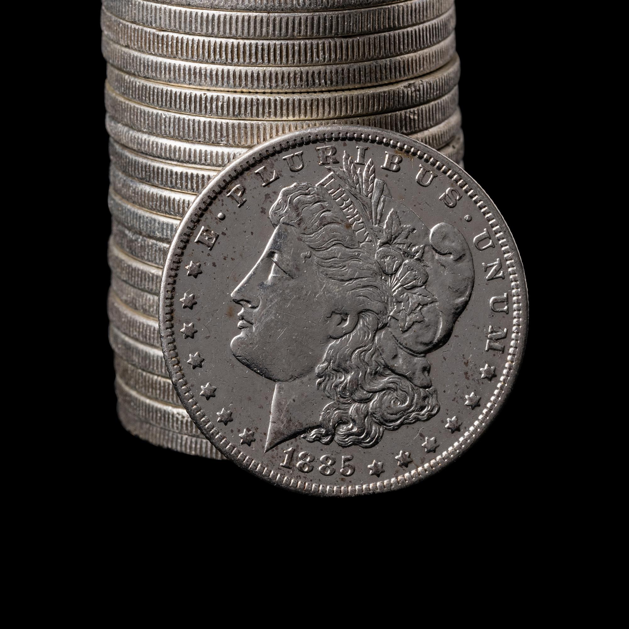 A Group of Twenty Morgan $1 Coins