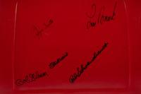 A St. Louis Cardinals Hall of Fame Multi Signed Autograph Original Busch Stadium Seat Back (St. Louis Cardinals Letter)