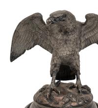An Eagle-Form Inkwell and an English Bell Inkwell