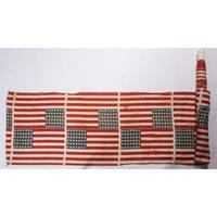 [FLAGS & PATRIOTIC TEXTILES]. Bolt of 42-star American parade flags. N.p., [ca 1889-1890].