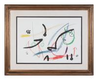 Plate 9 (from Maravillas con variaciones acrósticas en el jardin de Miro )
