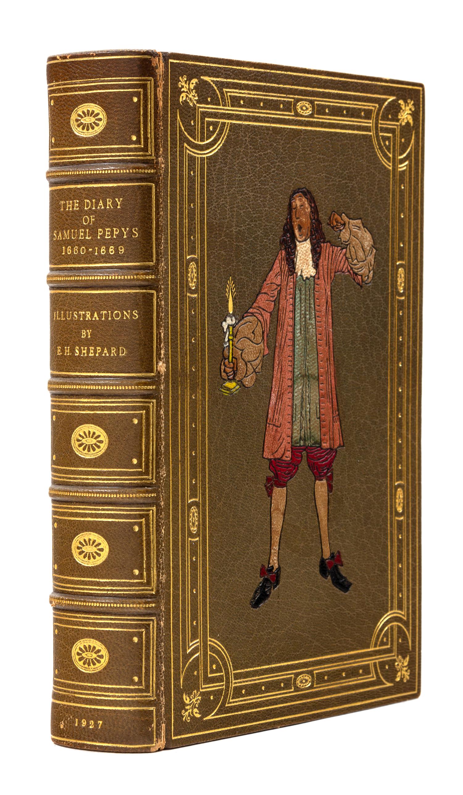 PEPYS, Samuel (1633-1703). Everybody's Pepys: The Diary of Samuel Pepys, 1660-1669. Morshead, O. F., editor. London: G. Bell and Sons, 1927.